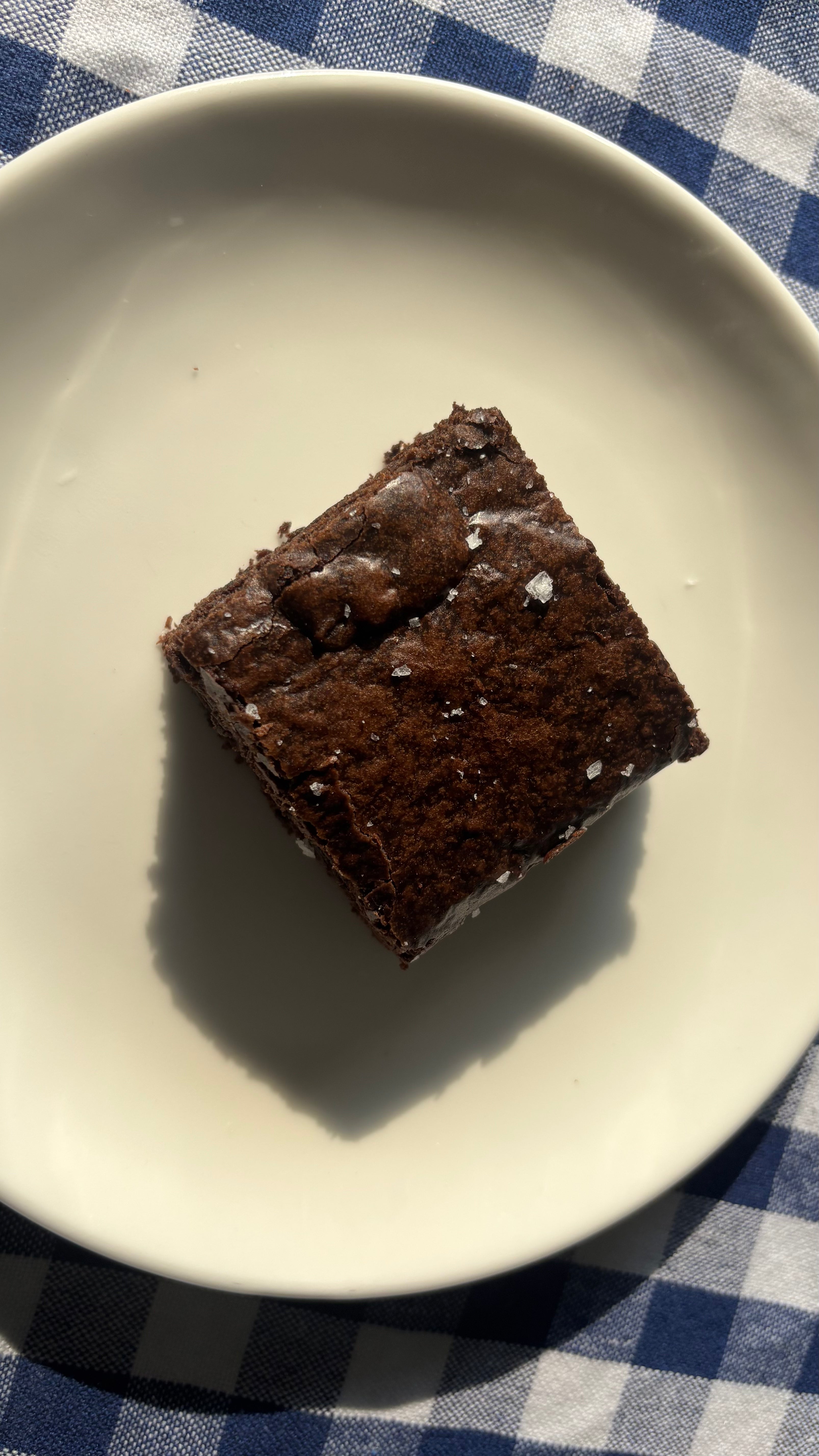 Sea Salt Fudgy Brownie