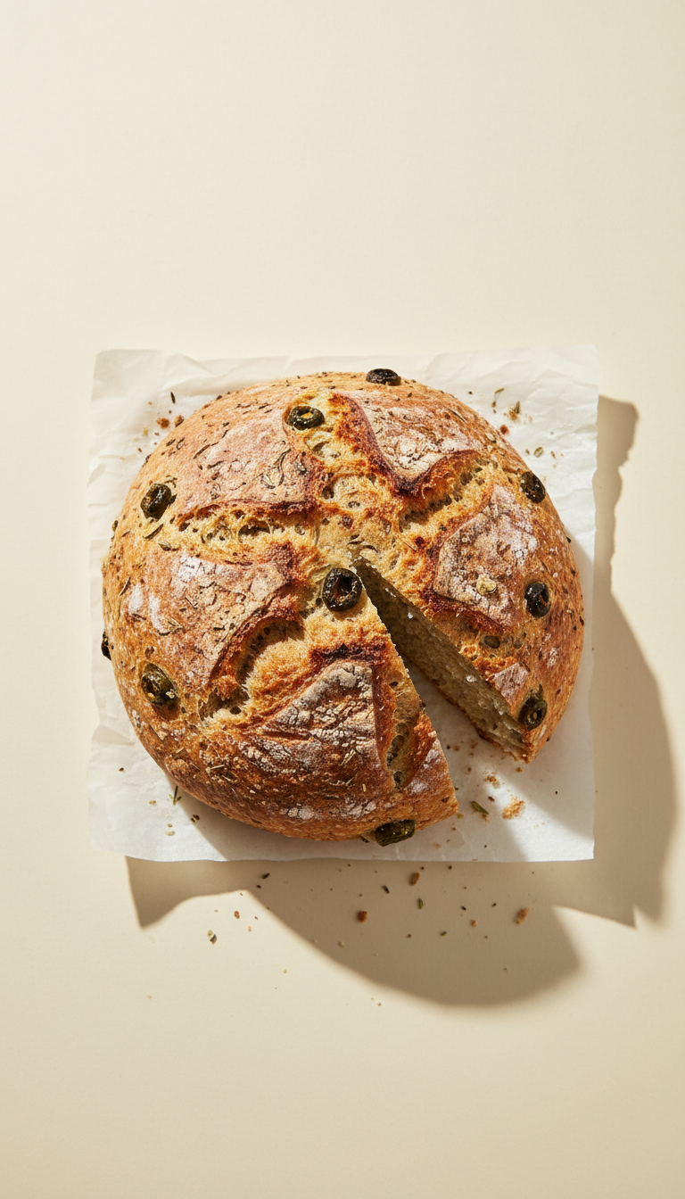 Olive Oil Batard With Herbs